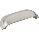 Hampton Cup Kitchen Handle | Dull Nickel