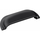 Hampton Cup Kitchen Handle | Matt Black