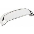 Hampton Cup Kitchen Handle | Polished Nickel
