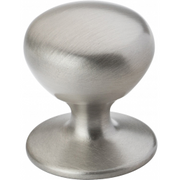 Hampton Knob Kitchen Handle | Dull Nickel