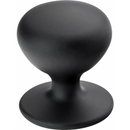 Hampton Knob Kitchen Handle | Matt Black