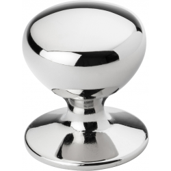 Hampton Knob Kitchen Handle| Polished Nickel