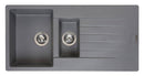 Reginox | Harlem 15 GS Reversible | Grey Silvery | 1.5 Bowl Sink