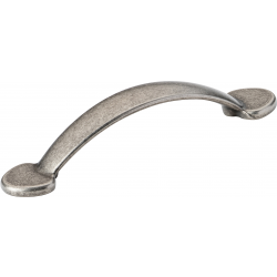 Trafalgar Bow Kitchen Handle | Antique Pewter