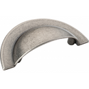 Trafalgar Cup Kitchen Handle | Antique Pewter