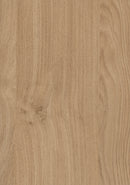 A textured natural kendal oak wood sample door with a flat slab style.